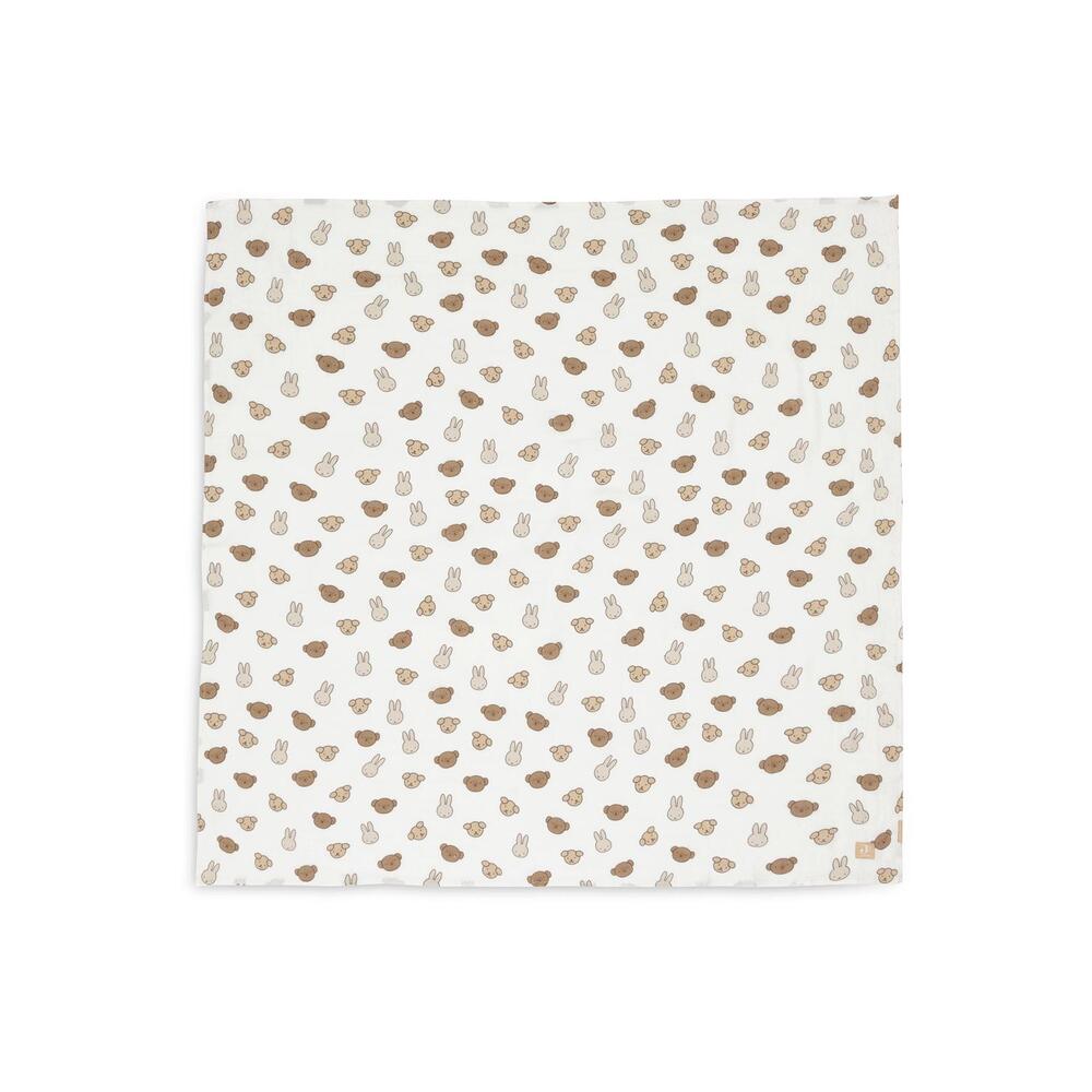 Lot de 2 Langes Large Miffy and Friends MULTICOLORE Jollein