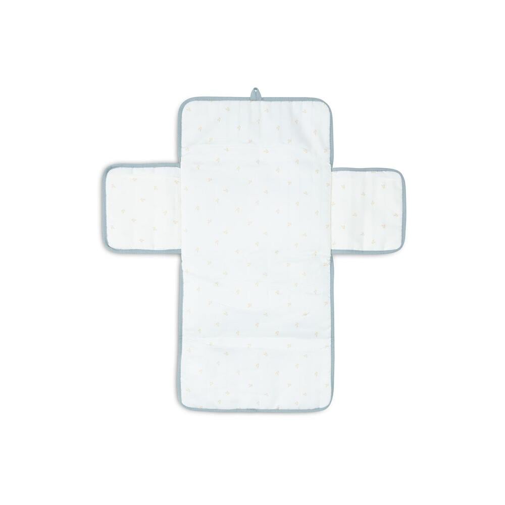 Tapis à Langer nomade Gaze de Coton VERT Jollein