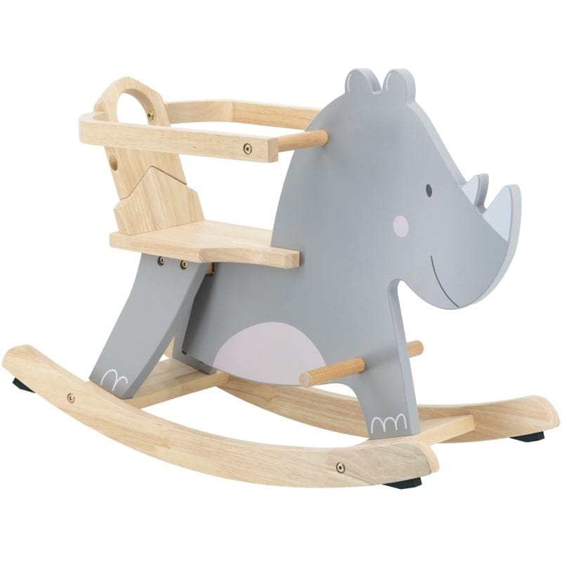 Animal à bascule en bois Rhino MULTICOLORE Tryco