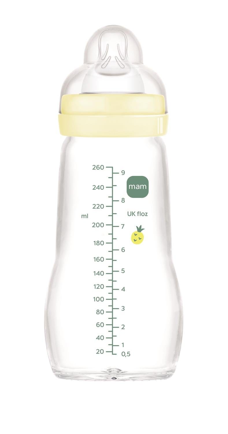 Biberon verre BEIGE MAM