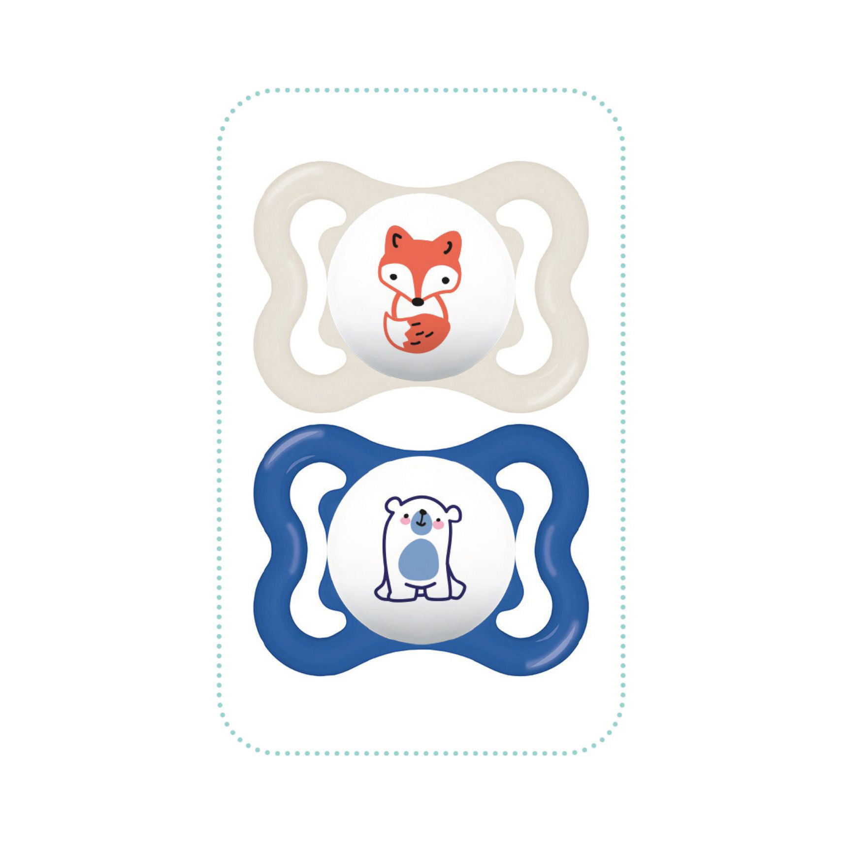 2 sucettes Supreme silicone MULTICOLORE MAM