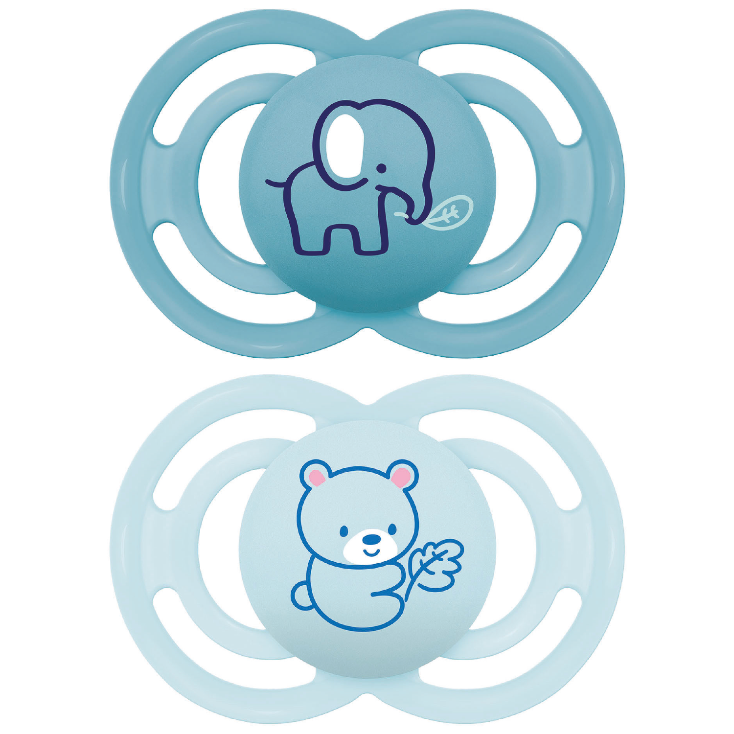 2 sucettes Perfect MULTICOLORE MAM