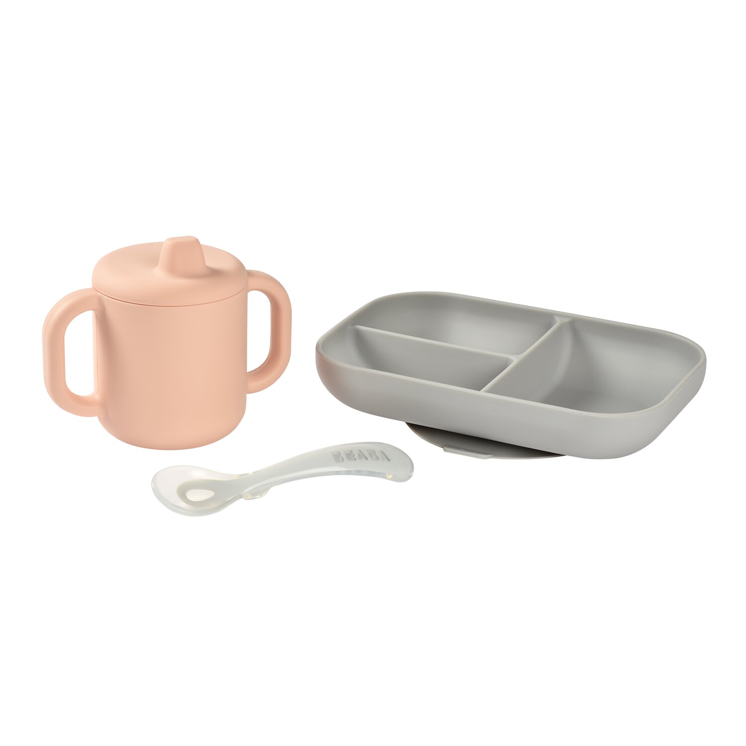 Coffret d'apprentissage silicone Rose
