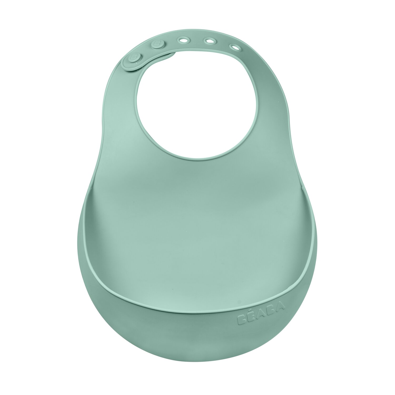Bavoir silicone Vert sauge