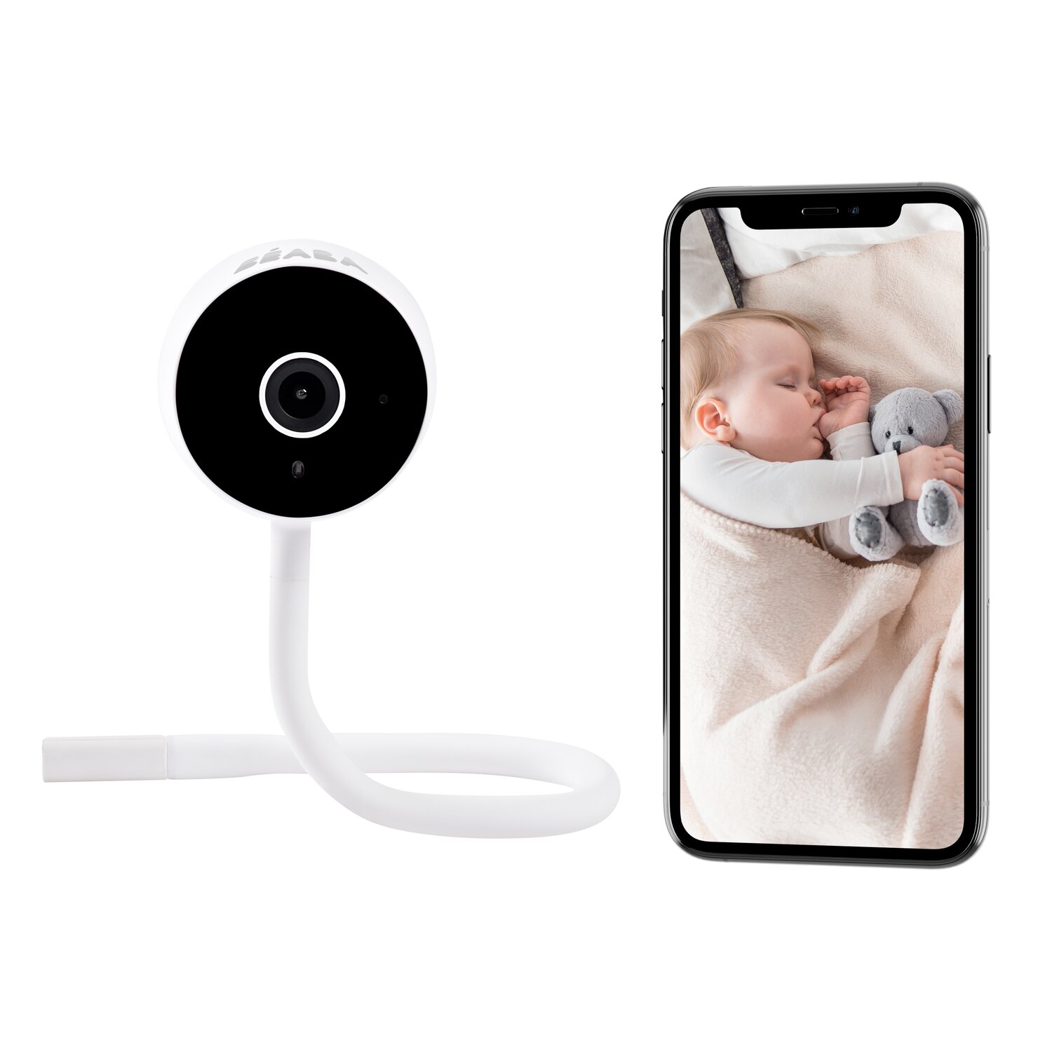 Ecoute bébé vidéo Zen Connect Blanc