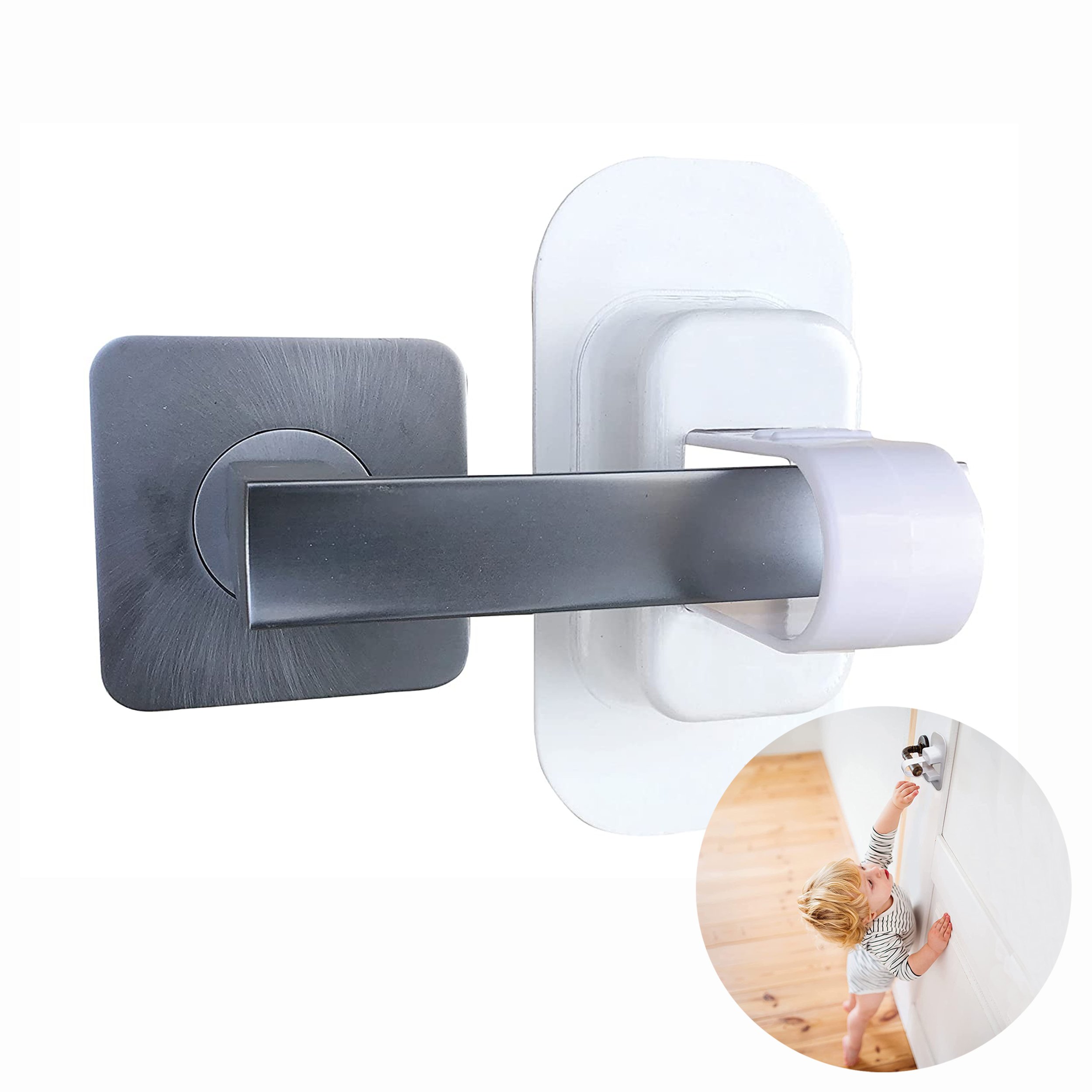 Serrure a levier de porte BLANC Dreambaby