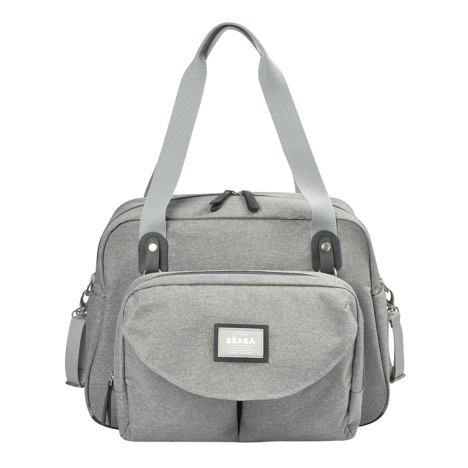 Sac à langer Genève Gris chiné