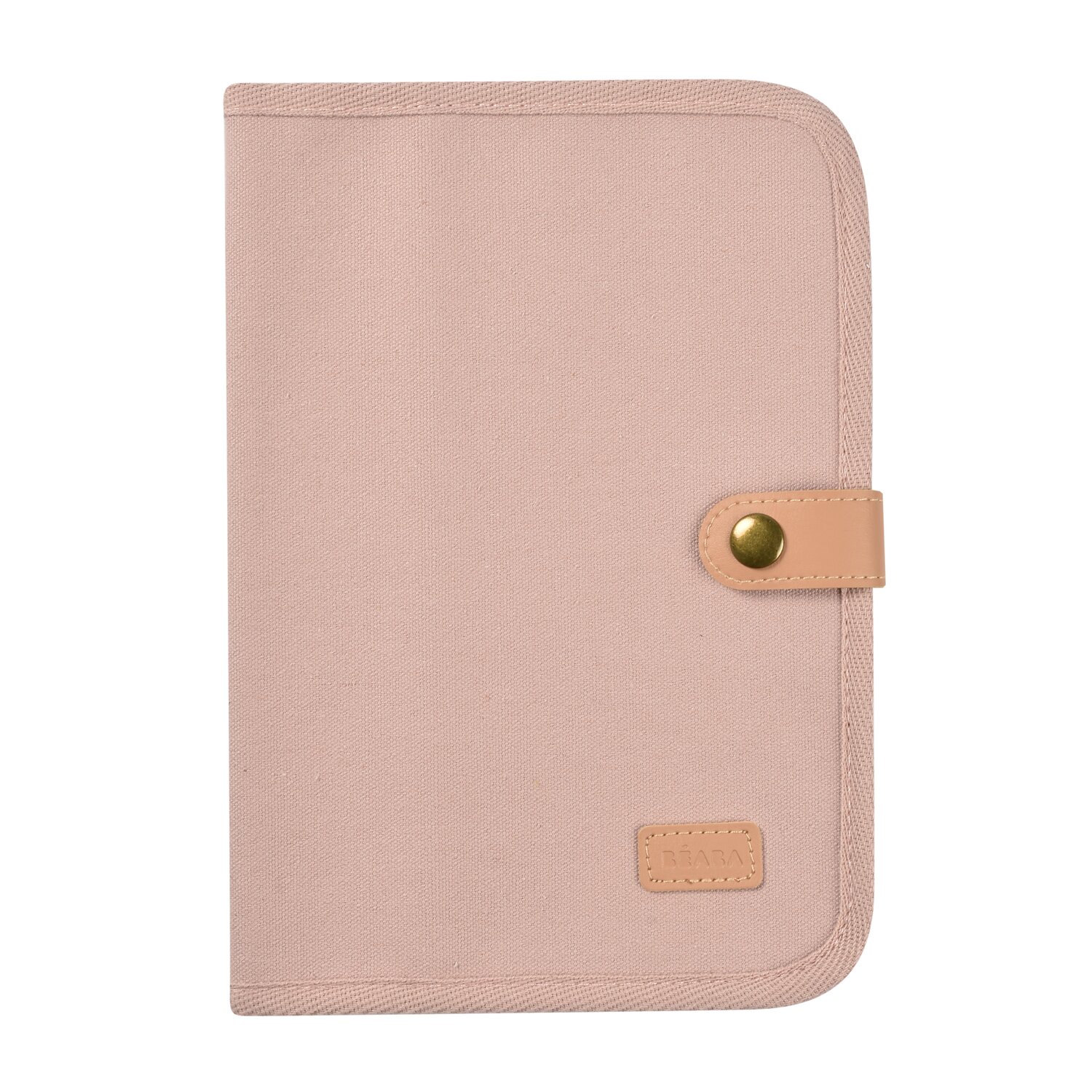 Protège carnet de santé Rose poudré