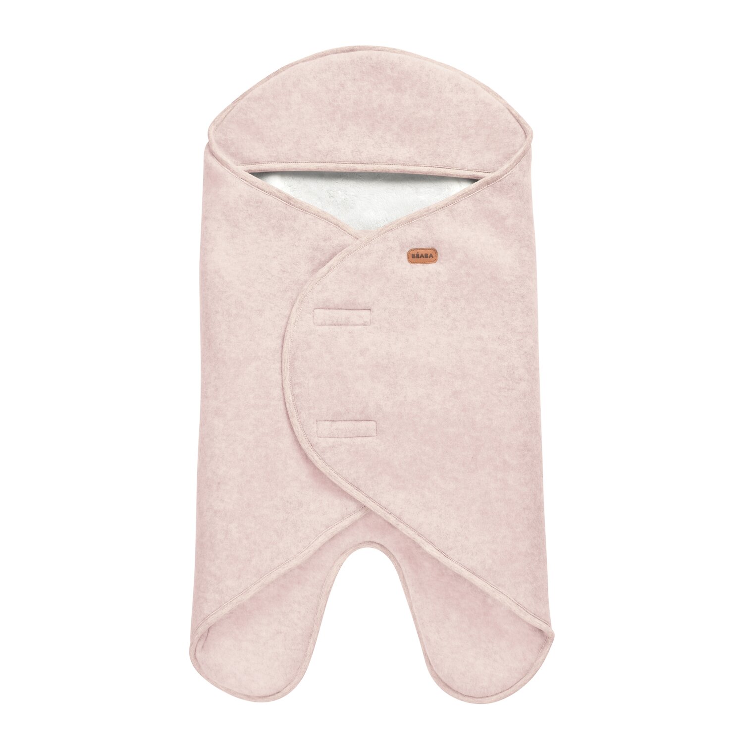 Babynomade® double polaire Rose poudré