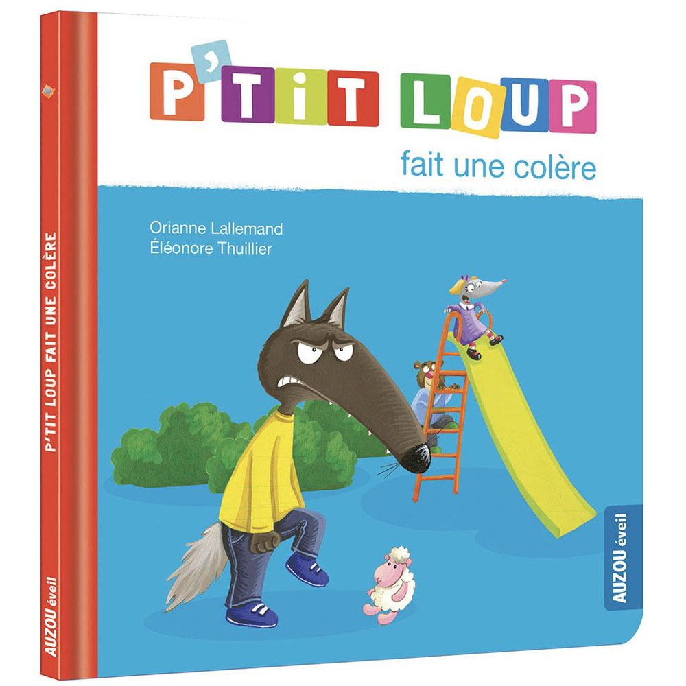 P'tit loup fait une colere  MULTICOLORE Auzou