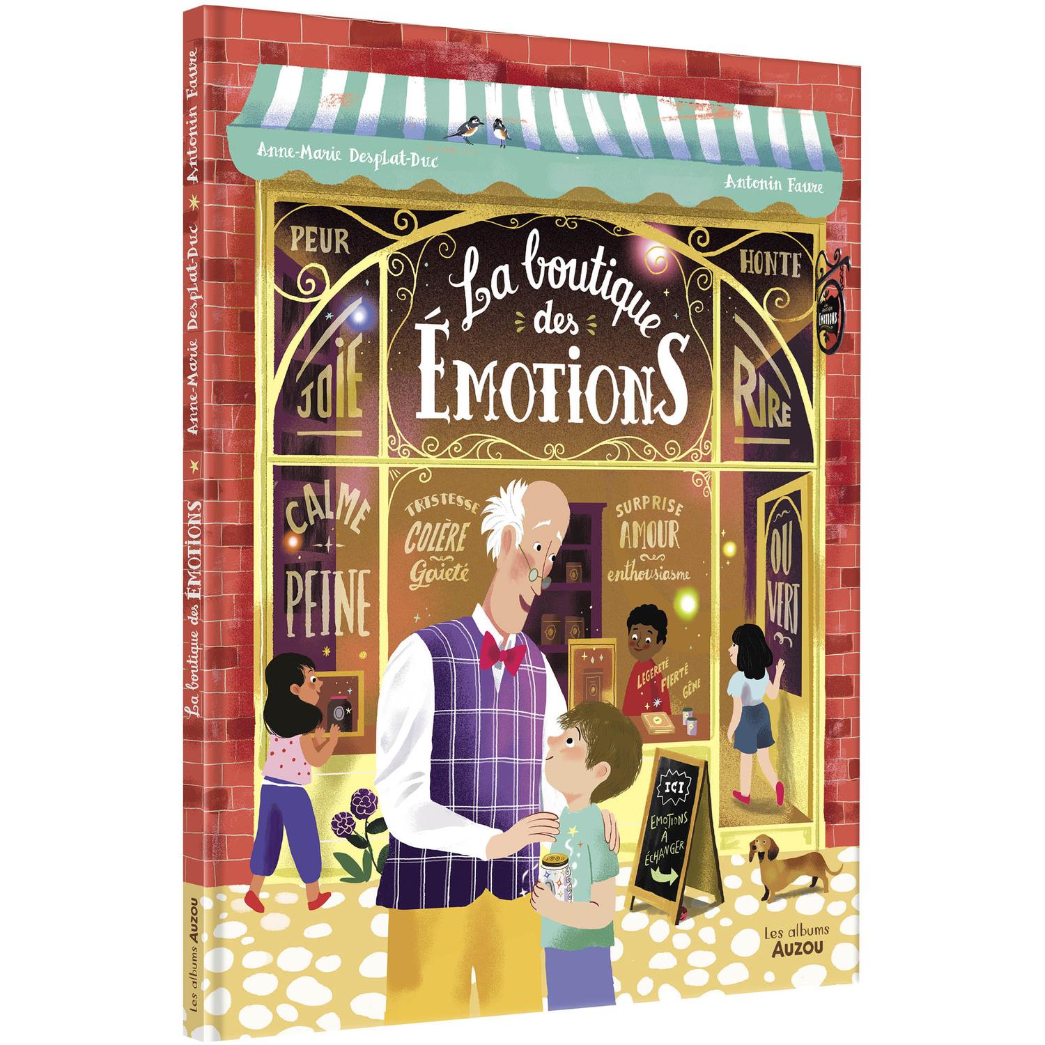 Livre La boutique des émotions MULTICOLORE Auzou