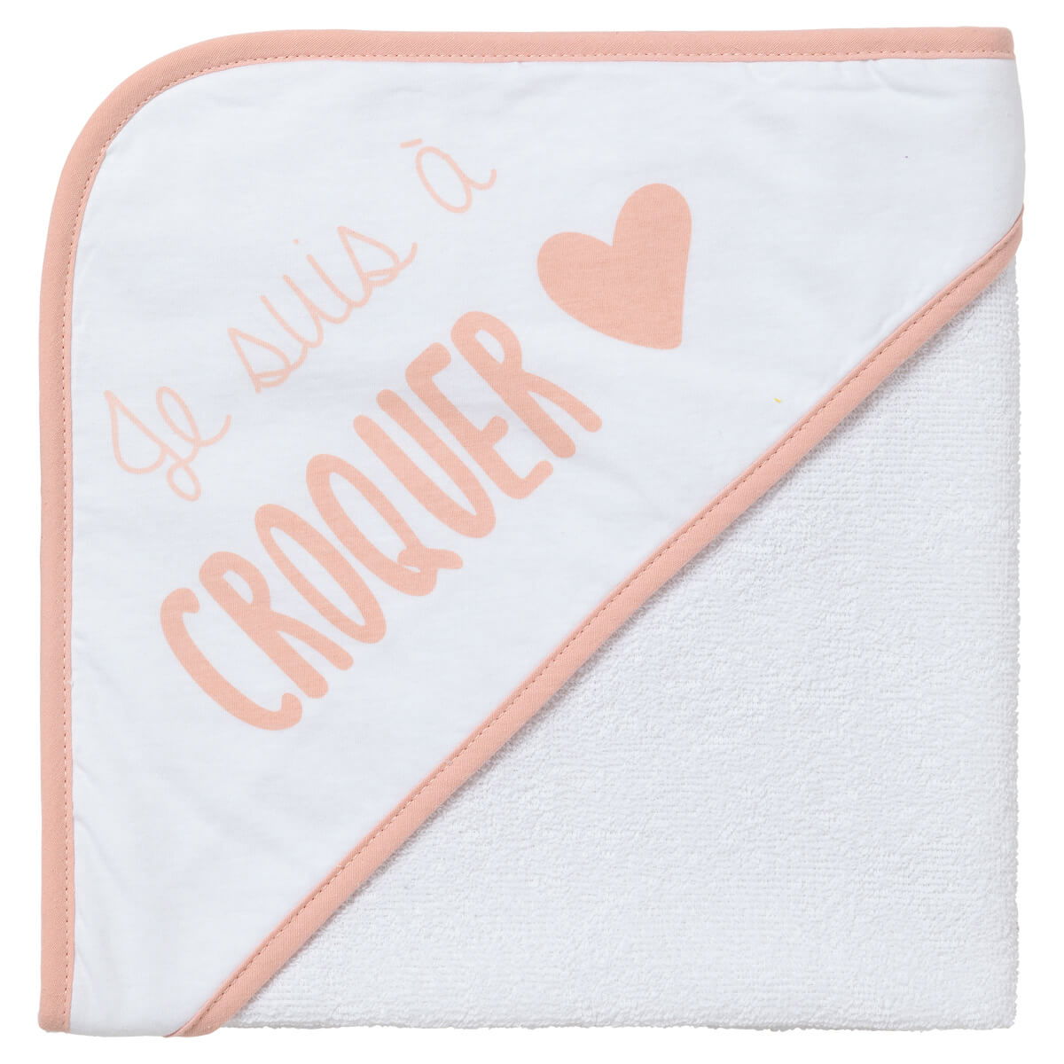 Cape de bain 70x70 cm - A croquer