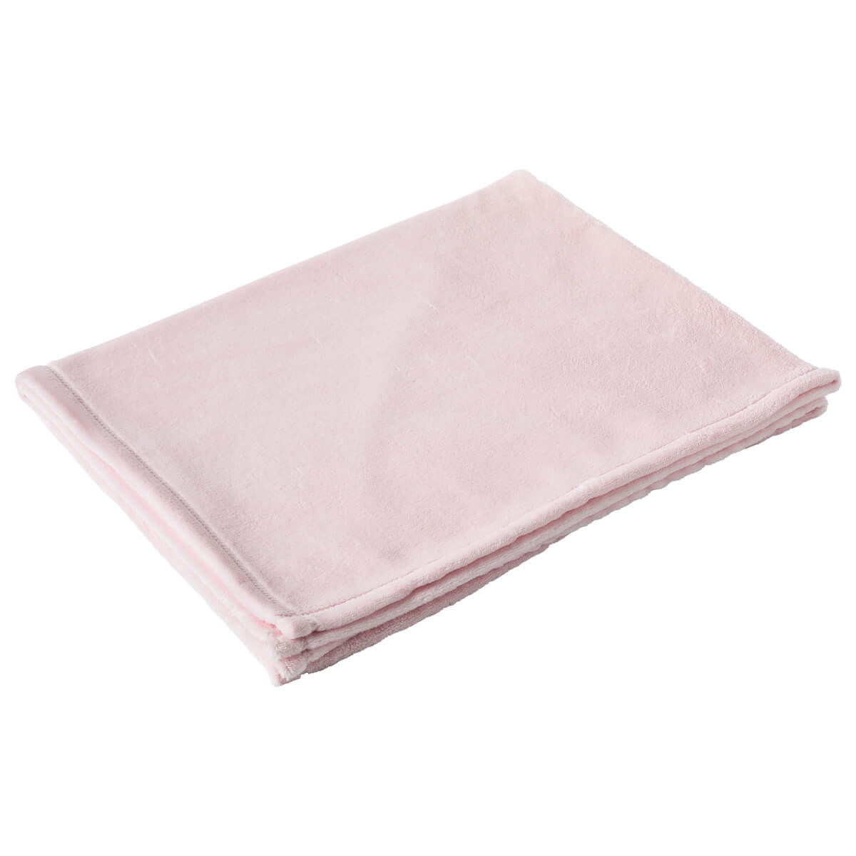 Couverture en flanelle 75x100 cm - Rose