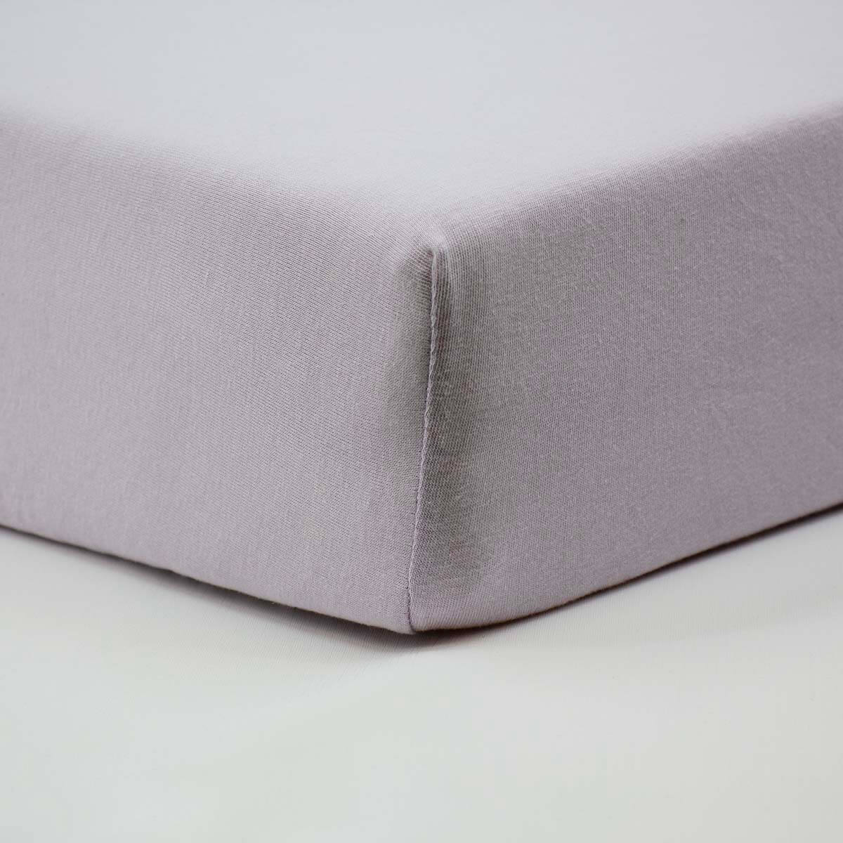 Drap-housse 70x140 cm en Coton Lilas