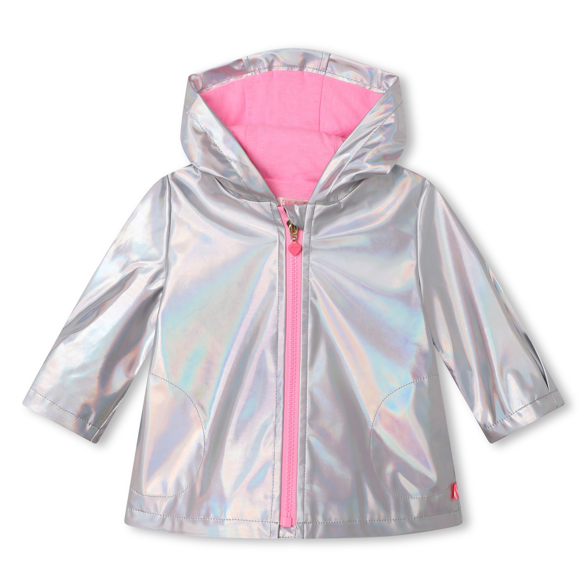 BILLIEBLUSH Ciré à capuche FILLE 6M Argent