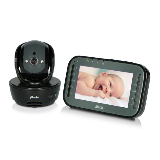 Babyphone video avec caméra rotative - DVM200M - Alecto Noir