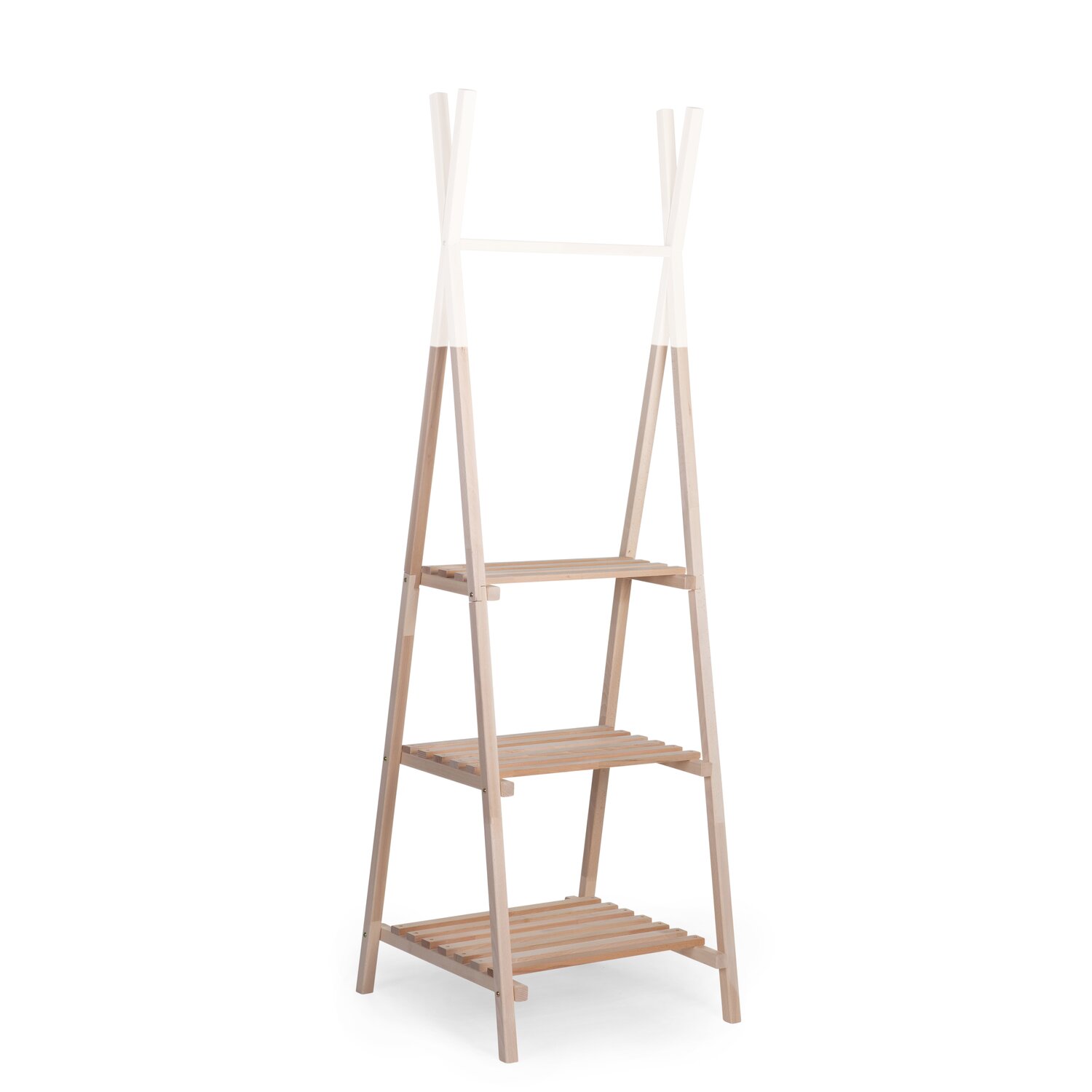 Tipi Porte Manteaux Grand - Bois