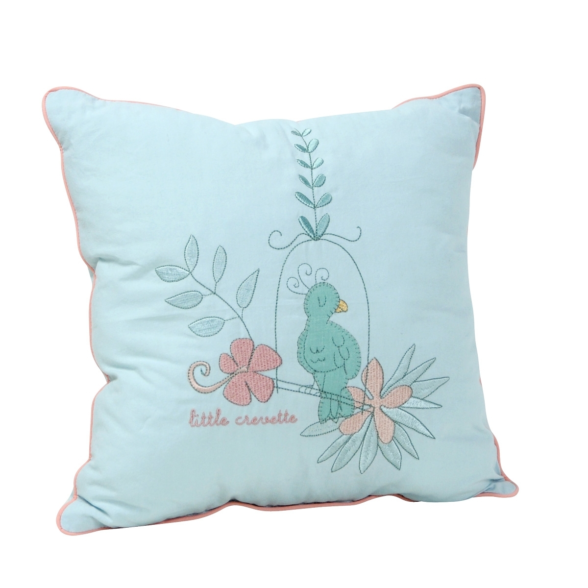 Coussin Oiseau de Paradis