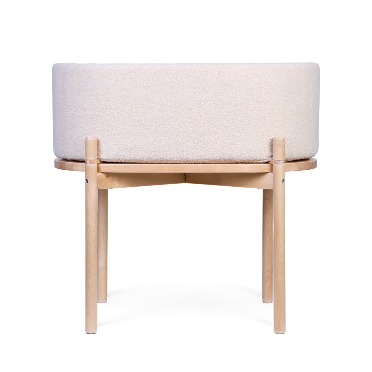 Berceau Teddy - ecru  - 79x45x82cm