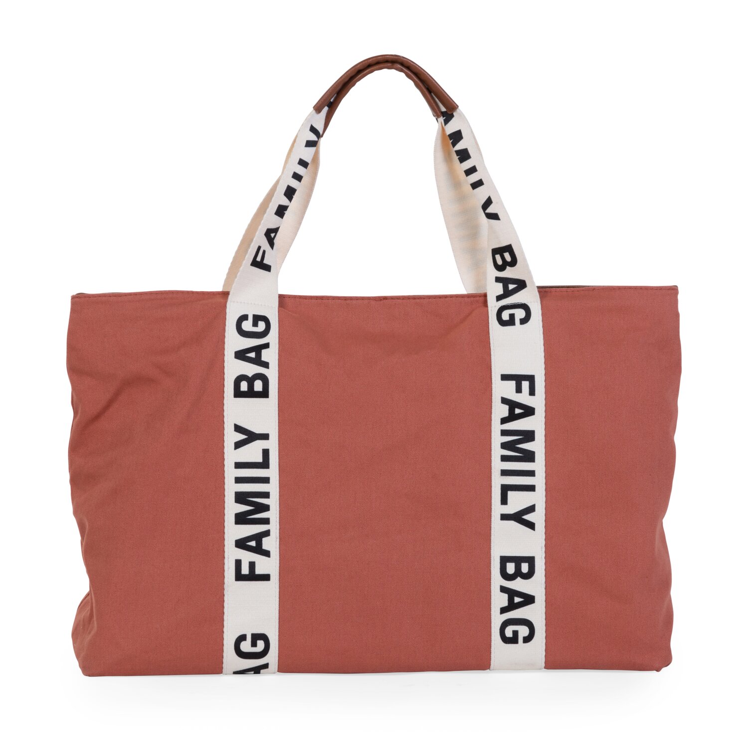 Family Bag Sac A Langer - Signature - Canvas - Terracotta