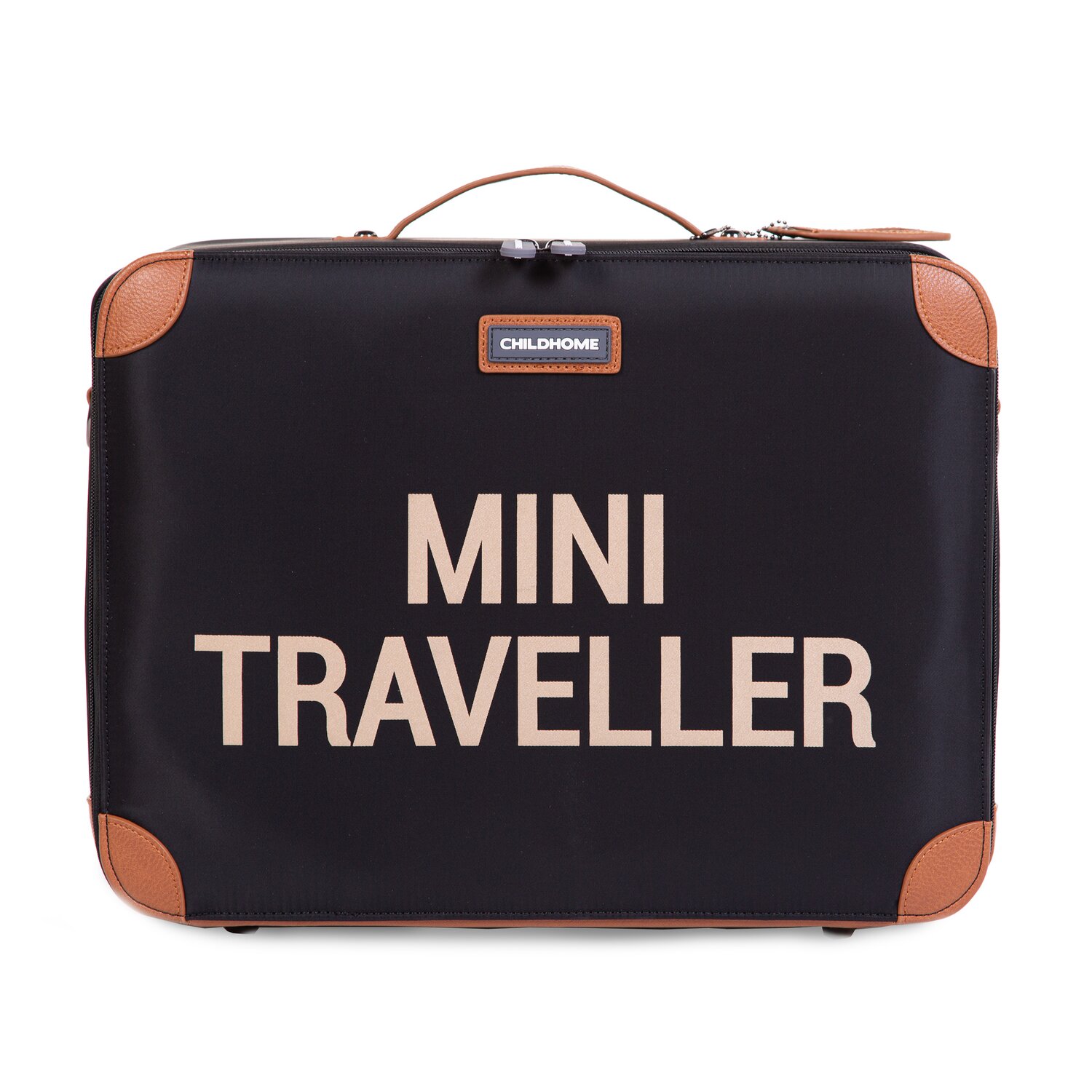 Mini Traveller Valise Enfant - Noir Or