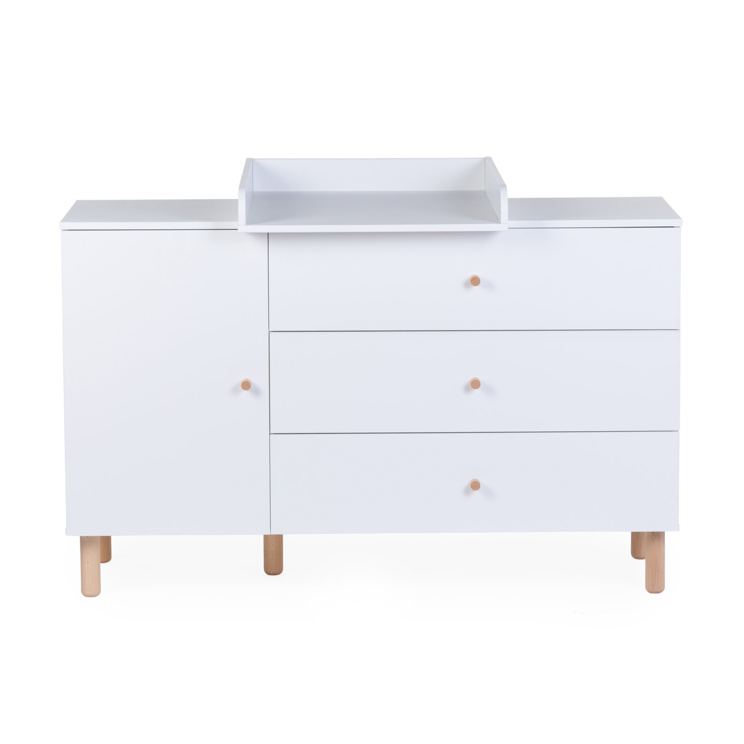 Commode 4 tiroirs Wonder white