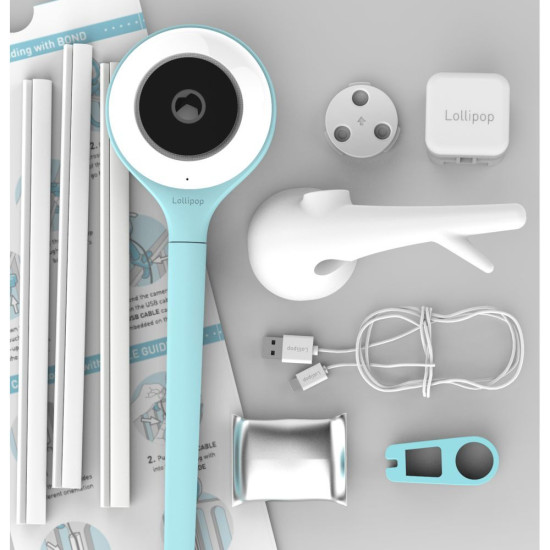 Lollipop camera Bleu