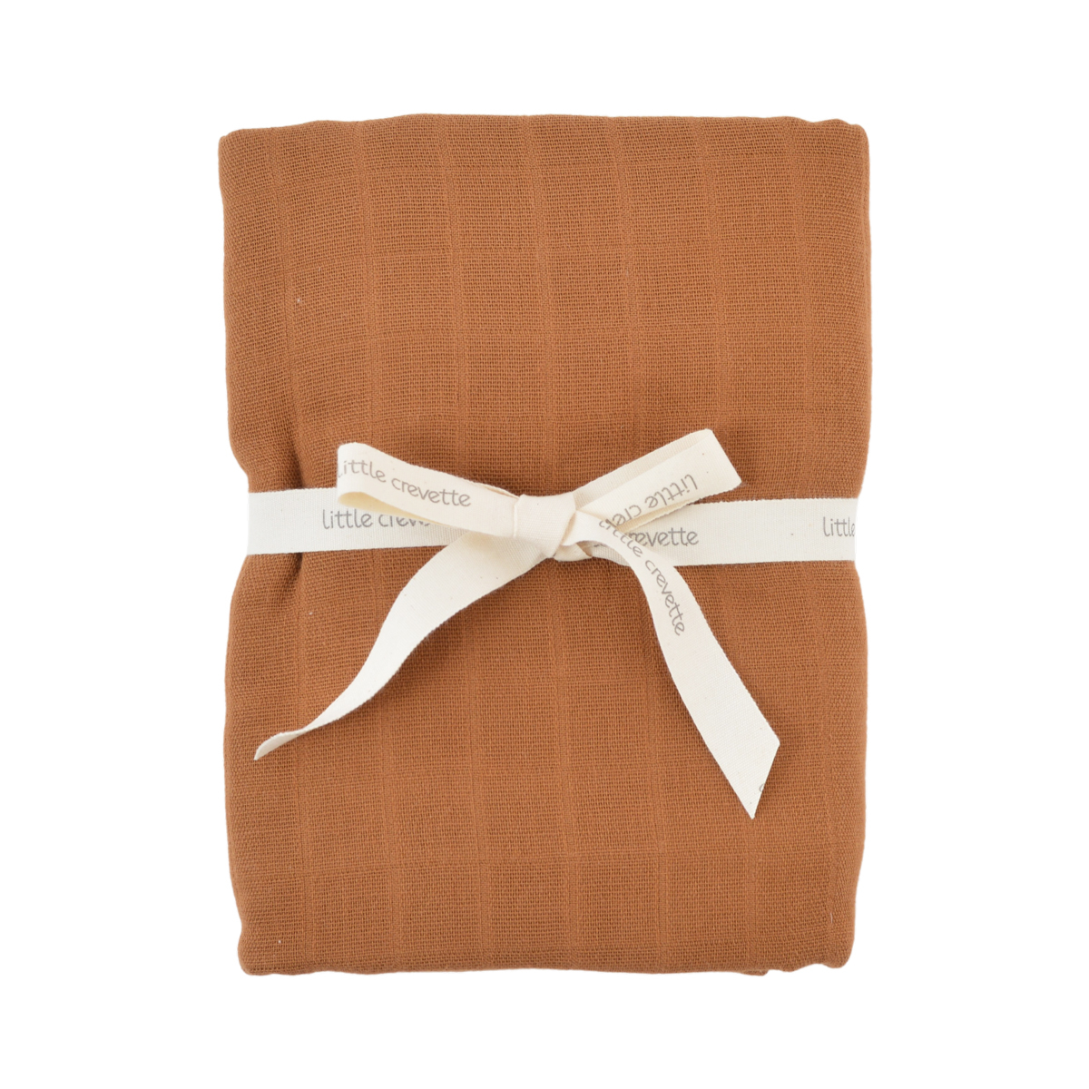 Maxi-lange bébé coton bio* uni Caramel