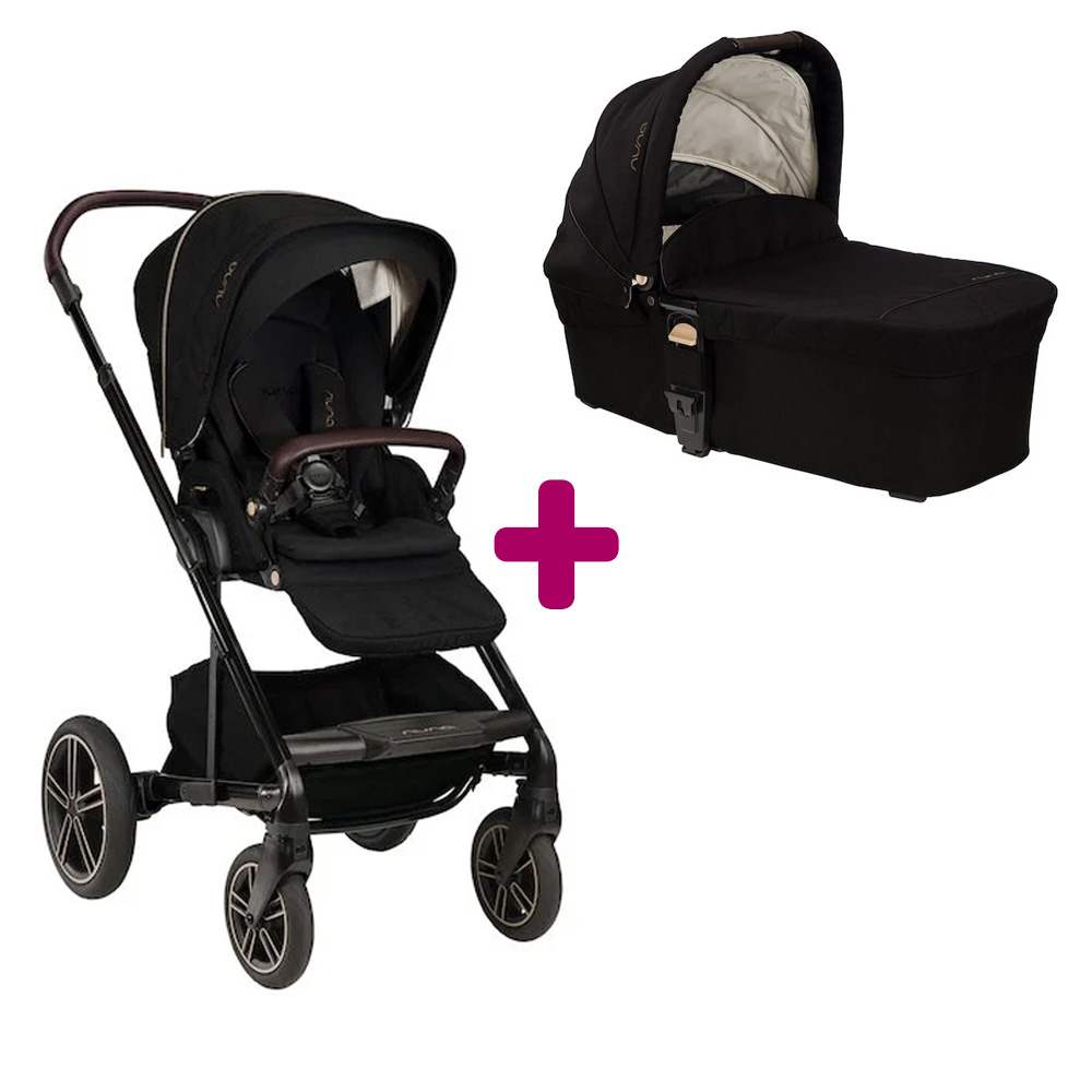 Pack duo Poussette Mixx next Riveted + nacelle Mixx Riveted  Nuna