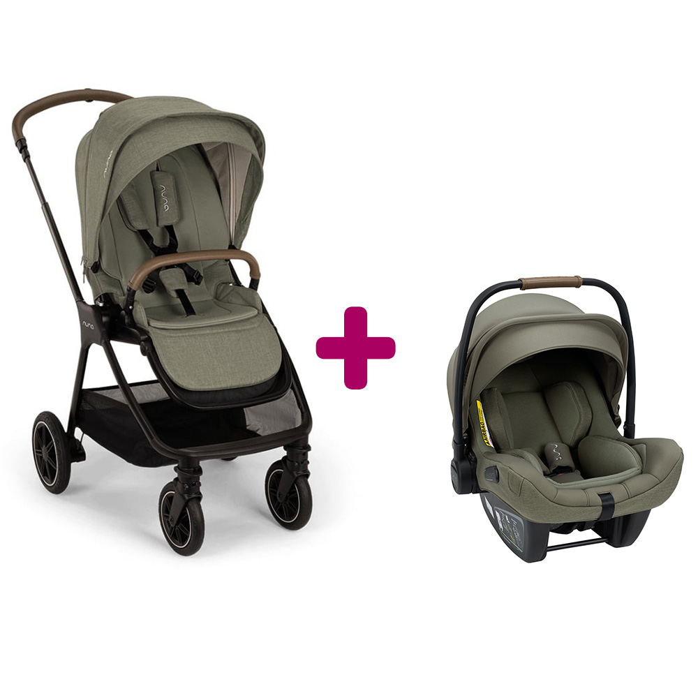 Pack Poussette duo Triv Next Pine + coque Pipa Next Pine  Nuna