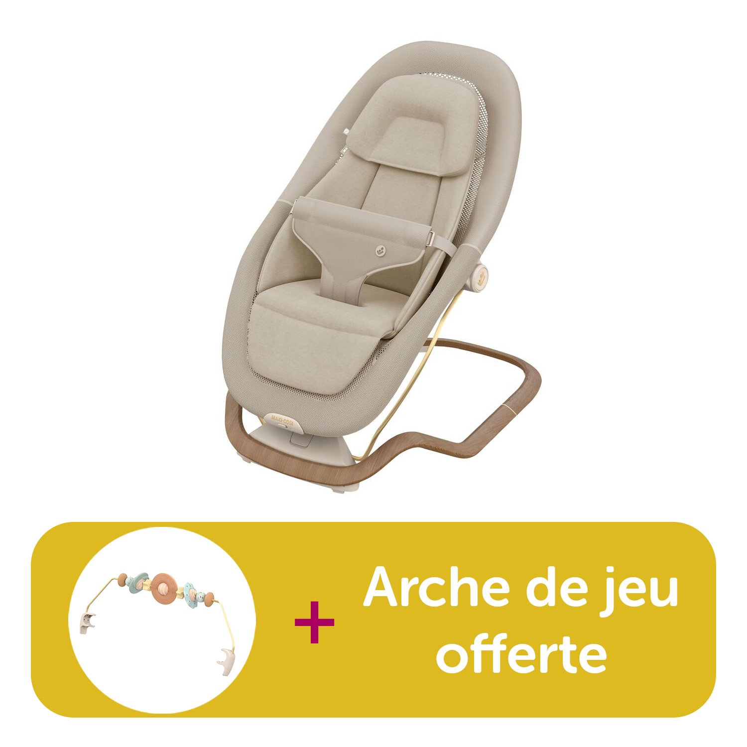 Transat Dove Pro elegance beige acheté = arche de jeu offerte  Maxi Cosi
