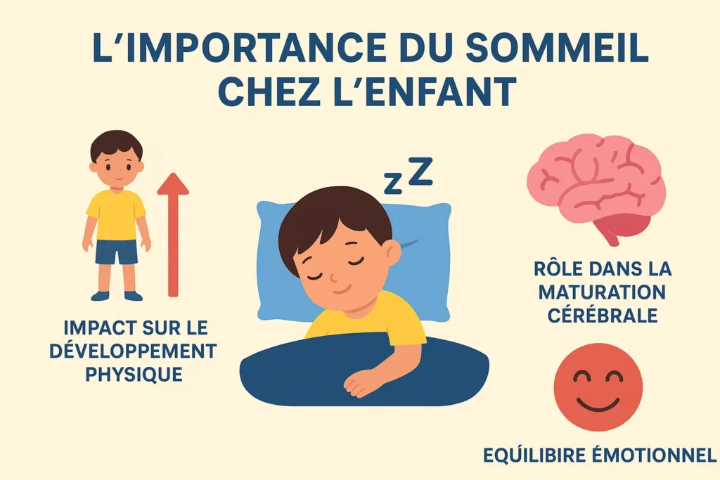 Illustration qui explique en quoi le manque de sommeil est important