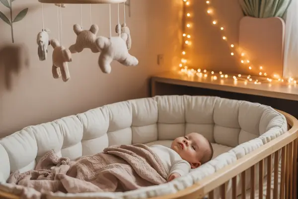Un exemple de décoration pour chambre bébé