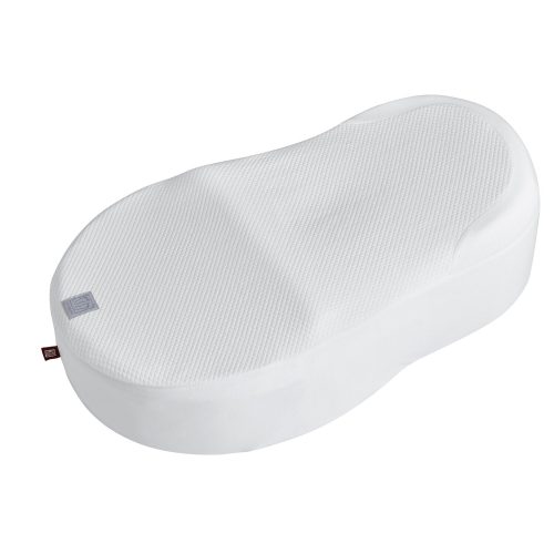 Drap housse Cocoonababy® Fleur de coton Blanc