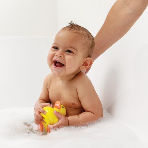 Canard jouet de bain à remonter MULTICOLORE Infantino