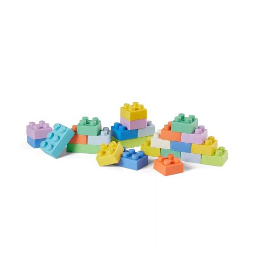 Mes Premières briques souples (25 pièces) MULTICOLORE Infantino