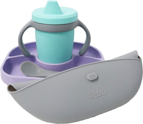 Set d'alimentation en silicone VIOLET BBlüv