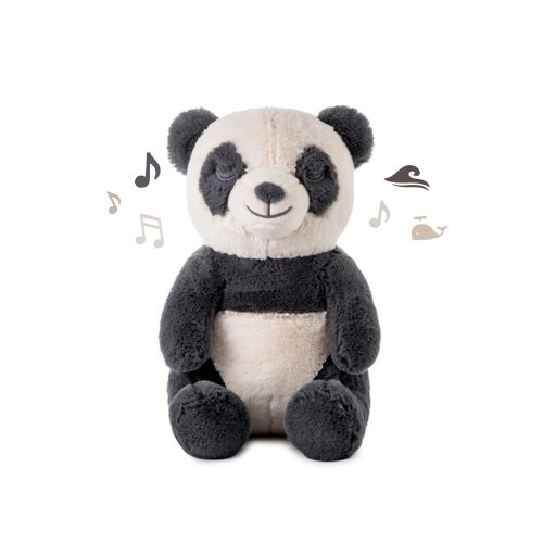 Peluche veilleuse Peaceful Panda GRIS Cloud b