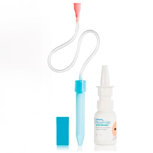 Le kit salin aspi-morve NoseFrida BLEU Frida