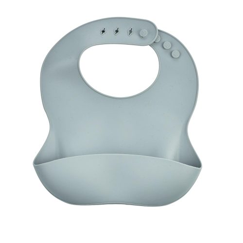 Bavoir silicone GRIS Thermobaby
