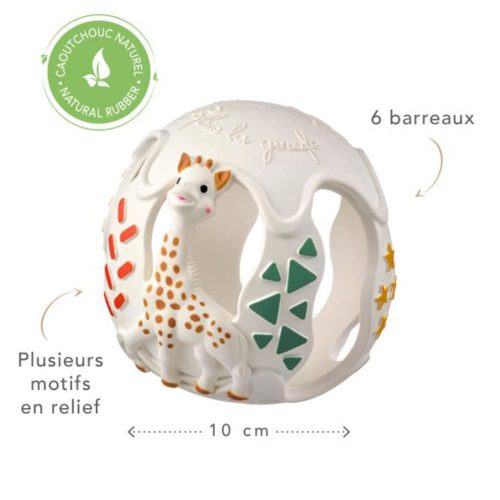 Balle de dentition sensorielle BLANC Sophie la girafe