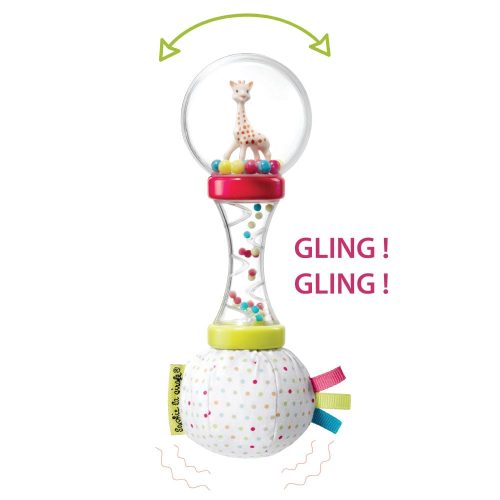 Hochet Soft Maracas MULTICOLORE Sophie la girafe
