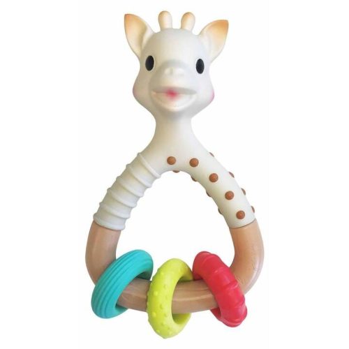 Hochet Natur'rings MULTICOLORE Sophie la girafe