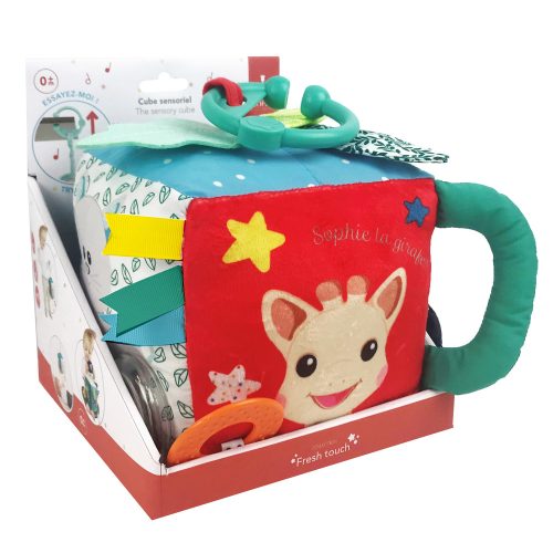 Cube sensoriel MULTICOLORE Sophie la girafe