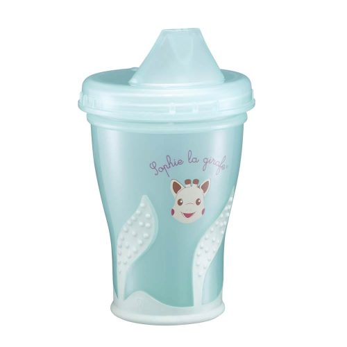 Verre d'apprentissage anti-fuite VERT Sophie la girafe