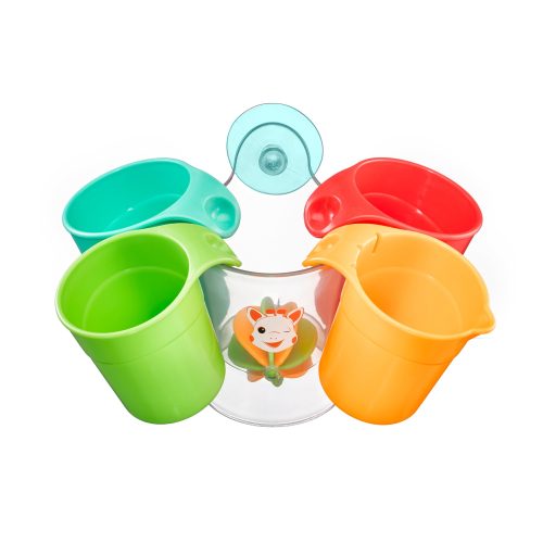 Gobelets Rigol'eau MULTICOLORE Sophie la girafe