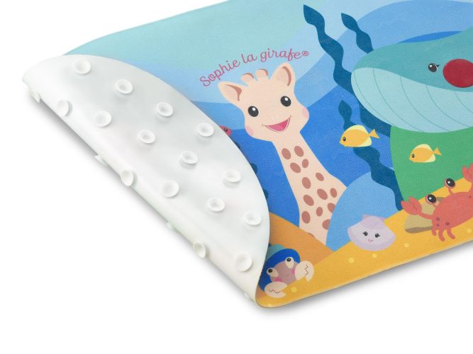Tapis de bain MULTICOLORE Sophie la girafe