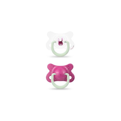 Lot de 2 sucettes SX Pro -2/4M Night&Day Pink