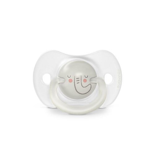 Lot de 2 sucettes phosphorescentes SX Pro 0/6M Night&Day Elephant