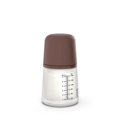 Biberon anti-colique ZERO.ZERO 180 ml - Débit Lent Caramel